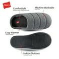 thumbnail image 3 of Hanes Men's Waffle Knit Puffer Indoor/Outdoor Clog Slipper, 3 of 9