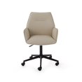 thumbnail image 1 of Home Gear Chaise de Bureau Capitaine avec Base Noir Mat, 1 of 1
