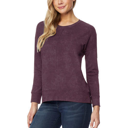 ladies crew neck fleece