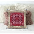 thumbnail image 3 of Window Wreath Palace Suede Zippered Pillow W Insert in Blue Light Blue 16 x 16, 3 of 4