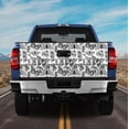 thumbnail image 3 of Butterfly Pattern Tailgate Wrap – Black & White Butterfly Truck Tailgate Decal, Vintage Insect Pattern Pickup Tailgate Graphic, Nature Style Truck Wrap, 3 of 7