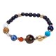 thumbnail image 1 of Pulsera de cuentas de piedra natural con diseño de galaxia, ocho planetas y sistema solar, para mujeres y hombres, 1 of 7