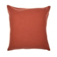thumbnail image 4 of LR Home Stacy Garcia  Cotton Blend Poly Filled Pillow in Orange/Ivory, 20" x 20", 4 of 8