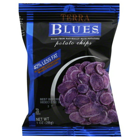 Terra Blue Potato Chips 1-Ounce Bags (Pack of 24) (Best Blue Chip Shares)