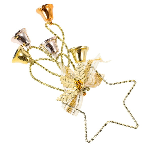 BRIGHTFUFU Navideña Con Colgante De Metal Para Ambiente Festivo Y Elegancia