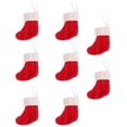 thumbnail image 5 of 8PCS CUCHILLOS Y FORKS Bolsa Titular de vajilla Navidad Calcetines de Navidad Bolsas de cubiertos, 5 of 5
