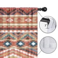 thumbnail image 4 of Blackout Kids Curtains,Boho Red Southwestern Ethnic Pattern Childrens Insulated Curtains Set Of 2,Bedroom Essentials,Toddler Room Decor 42x84in(106x213cm), 4 of 5
