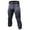 Gray, variant on Men's Compression Quick Dry Tights Capri Pants Running Yoga Leggings