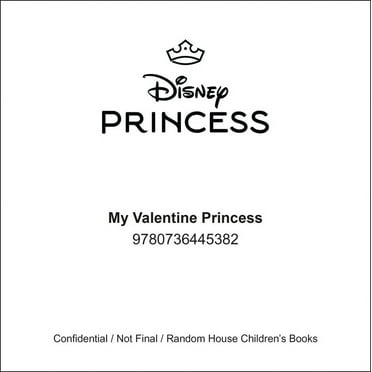 RH DISNEY: My Sweet Valentine (Disney Princess) (Board Book)