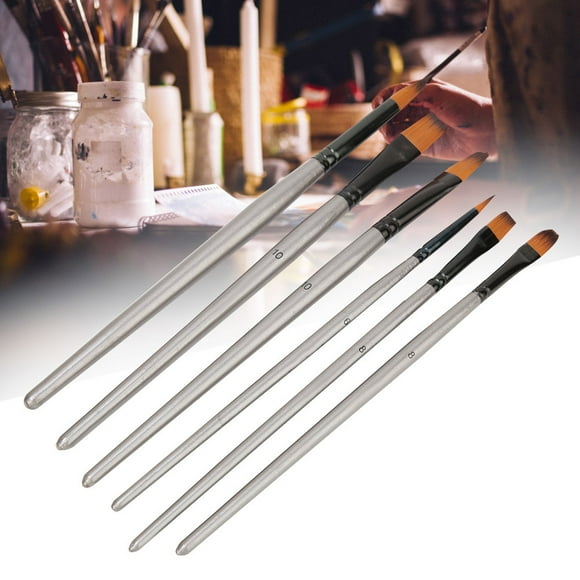 Paint Brushes, Toughness Oil Painting Brush, For Watercolor Face Painting Miniature Acrylic Painting Nail