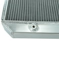 thumbnail image 5 of 3 Row Aluminum Core Light Radiator For 1955-1957 Chevy Block V8 150 210 Bel Air, 5 of 11