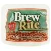 Brew Rite Paper Coffee Filter, 200 pack