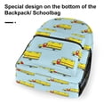 thumbnail image 6 of Cartoon Engineering Car Camping Backpack Durable Laptop Canvas BagsBusiness Daypack for Men Women, 6 of 6