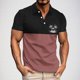 thumbnail image 5 of Camisas para Hombre Casual Negocios de Manga Corta Impreso Atlético con Solapa para el Trabajo Y Deportes Al Aire Libre, 5 of 8