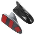 thumbnail image 4 of OUNONA 2Pcs Car Shark Fin Roof Spoiler Cover Durable Car Exterior Decoration Accessory, 4 of 8