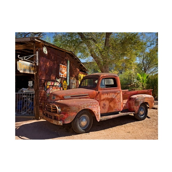 Trademark Fine Art Mike Jones Photo Hackberry 2 Canvas Wall Art - 14x19