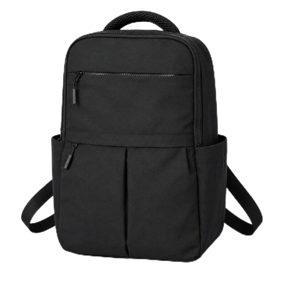 Mini Backpack for Women, 11 Pockets, Large Capacity Small Backpack, Lightweight Water-Resistant Travel Daypack, Fits 13-Inch Laptop, Trolley Sleeve, 2 Bottle Holders