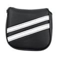 thumbnail image 3 of DYNWAVECA Golf Mallet Putter Cover Golf Putter Protection Golfer Gift Adults Men Women Equipment Protector Golf Mallet Putter Headcover Black, 3 of 10