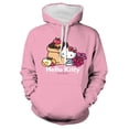 thumbnail image 1 of Chandail à Capuchon Kawaii Hello Kitty pour Femmes, Chandail d'Automne Ample, Haut Ample, Chandail Coréen, Mode pour Femmes, Chandail à Capuchon Hello Kitty Anime, 1 of 7