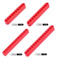 thumbnail image 5 of Uxcell 10,11,12,15 Holes Screwdriver Bit Holder Set, 7mm Dia Plastic Hex Shank Storage Case Red, 5 of 6