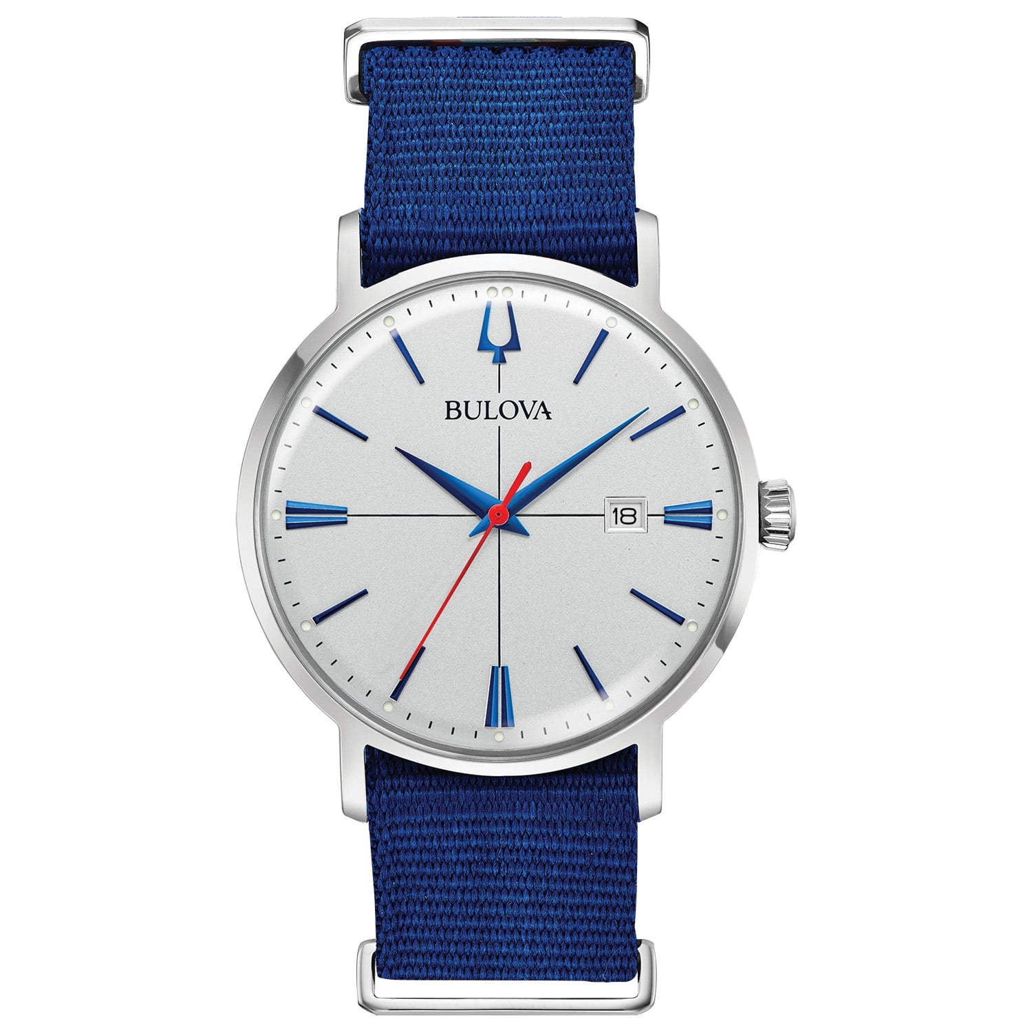 bulova blue strap