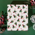 thumbnail image 2 of Papel de Regalo Reversible LaRibbons Holly Berry 43x1005 cm, 2 of 7