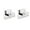Chrome, variant on MOKIUER Modern Square Towel Hooks with Installation Accessories Included, Brushed Nickel, 2 Count