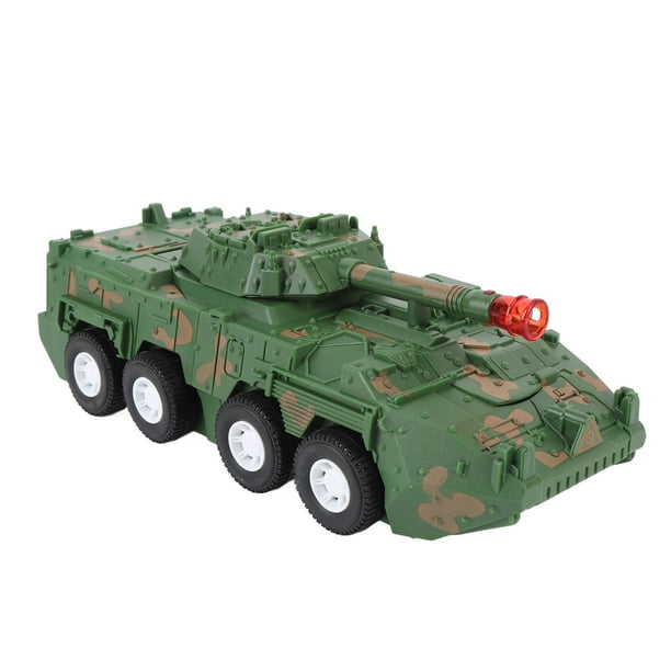 Juguete de Tanque Eléctrico, Transformador de CamuflAJe Tank Light Light Para Niños