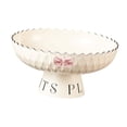 thumbnail image 3 of DOLITY Fruit Bowl Decorative for Kitchen Counter for Dining Table Dessert Farmhouse Creamy White, 3 of 9