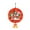 Red, variant on Christmas Decorative Lights, Christmas Atmosphere Ornamental Festoon lamp, Novelty Hanging for Shop Windows Walls Rooms Trees Glass Windows and Doors(A)