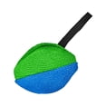 thumbnail image 4 of Pelota de mordida para perros, juguete de enriquecimiento cómodo con asa, juguete de pelota para perros Azul Verde, 4 of 9