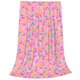 thumbnail image 2 of Balery Pink Donut Manta de Felpa Suave y Acogedora – Cobija de Franela Aterciopelada para Cama, Lavable y Cálida para Sofá, Mascotas, Transpirable-50"x40", 2 of 7