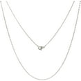 thumbnail image 1 of 2 collares de eslabones redondos de acero inoxidable para mujer, joyería minimalista con cierre de langosta, ideal como regalo de boda o cumpleaños., 1 of 4