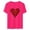 New4/Hot Pink, variant on Otvok Womens Short Sleeve Tops Round Neck Valentine'S Day Shirts for Summer