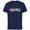 Navy, variant on Disney Donald Duck & Daisy Duck Spring Easter Eggs and Bunny - Short Sleeve Cotton T-Shirt for Adults - Customized-Black