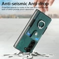 thumbnail image 5 of Dteck for Samsung Galaxy Z Fold 5 Wallet Case with Credit Card Slot Holder, Shockproof Ring Stand for Car Mount Holder Non-Slip Slim PU Leather Slim Fit Case,Green, 5 of 6