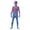Blue, variant on Halloween Superhero Fancy Dress Costumes, Superhero Onesie Cosplay Outfits with Masks, One-Piece Superhero Jumpsuit, Halloween Party Dress up Performance Costume for Men, Black/190