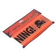 thumbnail image 1 of 3 Pack Halloween Caution Tape 6 Meter Each 8cm Width Adjustable Length Skull Pattern Bright Orange Halloween Props for Party, 1 of 3