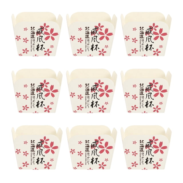 FELTECHELECTR 100 moldes de papel desechables cuadrados para cupcakes, tazones de postre resistentes al calor, mini cajas para pasteles, suministros para fiestas (estampado floral colorido)