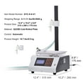 thumbnail image 3 of KFFKFF Automatic Liquid Filling Machine Digital Control Bottle Filler 50-5000 g, 3 of 9
