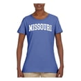 thumbnail image 2 of Wild Bobby State of Missouri College Style Women Graphic Tee, 2 of 6