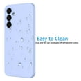 thumbnail image 5 of Cute Galaxy A17 5G Silicone Case for Women - Soft TPU Protective Cover,Rugged Shockproof TPU Bumper, Hard PC Back, Military-Grade Drop Slim Fit for Samsung Galaxy A17 5G 2025, Purple, 5 of 7