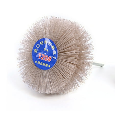 

Ekeka Free Shipping Rotary Nylon Wheel Brush For Wood Furniture Fine Flower Head Accessories