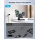thumbnail image 4 of Estación de carga para múltiples dispositivos Apple: Woruda 3 en 1 Soporte de cargador inalámbrico magnético para iPhone Mag Safe - Base de carga de mesa de noche para iPhone 16 15 14 13 12 Pro Max Pl, 4 of 5