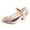 Gold, variant on LYCAQL Girls Shoes High Heels Girls Princess Single Shoes Dress Shoes Performance Shoes Children Shoes Huarache 2k4 (Silver, 12 Little Child)