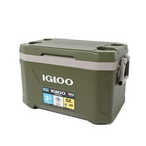 Igloo 60367 Sportsman Latitude 52 Cooler Box, Approx. 11.2 gal 49 L, Sportsman, Latitude, Outdoor, Camping, Leisure, Fishing, Green
