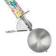thumbnail image 4 of The Pioneer Woman Sweet Romance Stainless Steel Trigger Ice Cream Scoop with Decorative Handle, 4 of 5