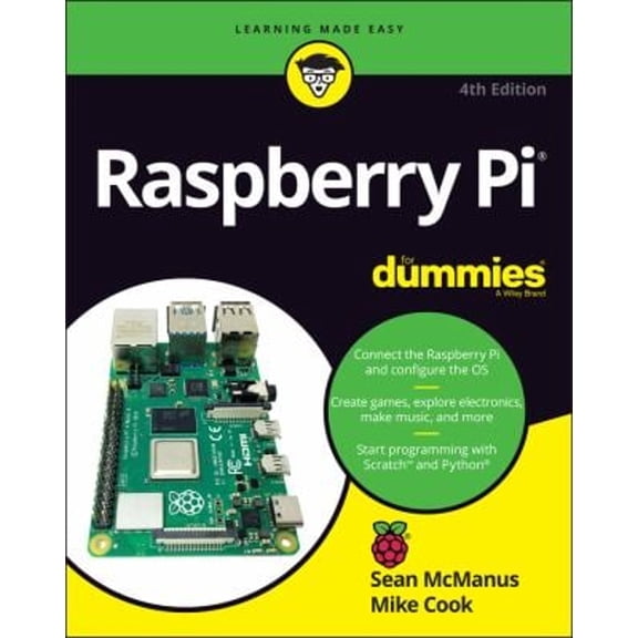 Pre-Owned Raspberry Pi for Dummies (Paperback) 1119796822 9781119796824