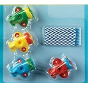 CakeSupplyShop Aeroplane Birthday Cake Decoration Candles