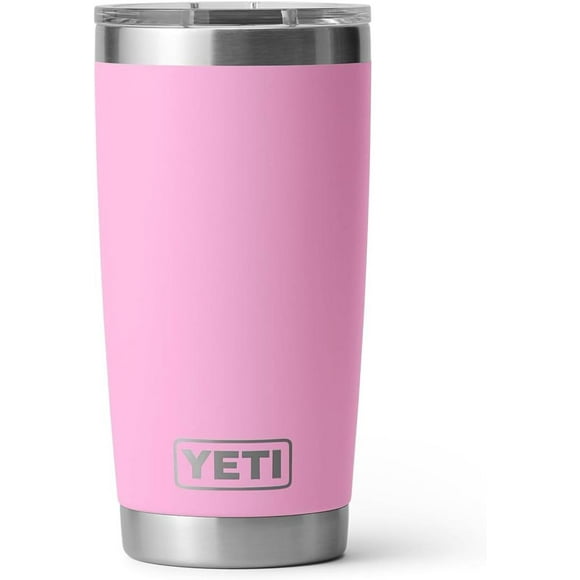 Yeti Rambler 20oz Tumbler con tapa Magslider- Rosa Power Pink rosa 20